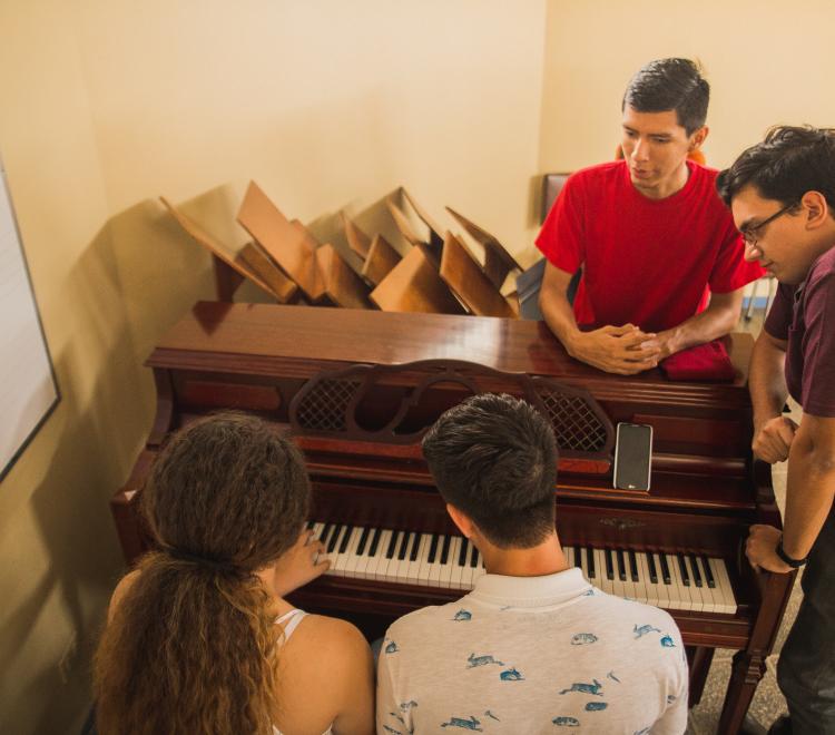 Campamento de piano