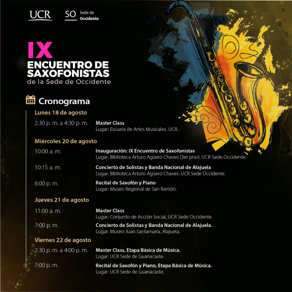 Cronograma de actividades