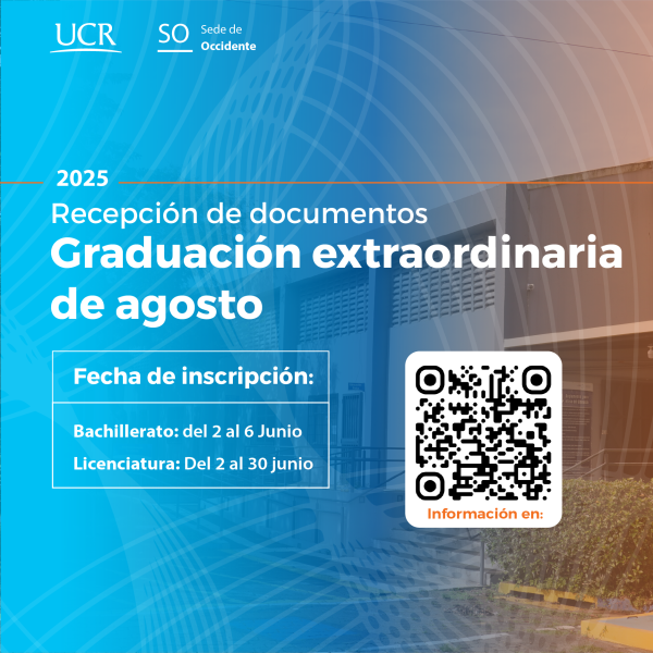 Graduación extraordinaria de agosto