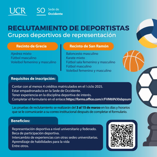 Inscripción para Grupos Deportivos de Representación